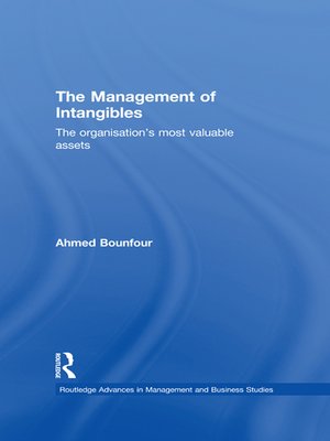 cover image of The Management of Intangibles